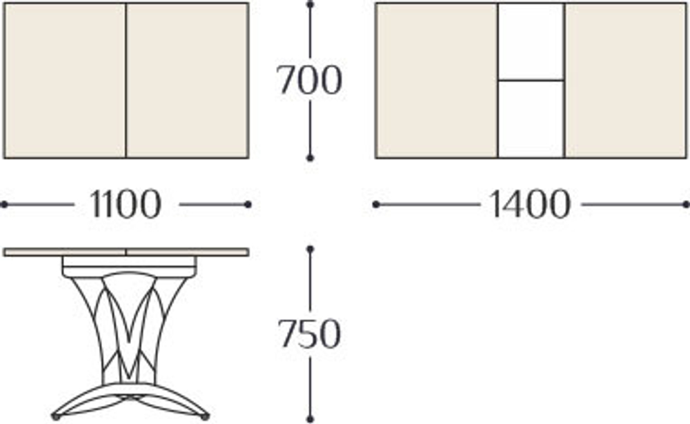 Стол Виссан