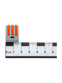 Трехпроводная клемма Gigant 50 шт/уп 0,08-2,5(4)мм² GCT-222-413-50