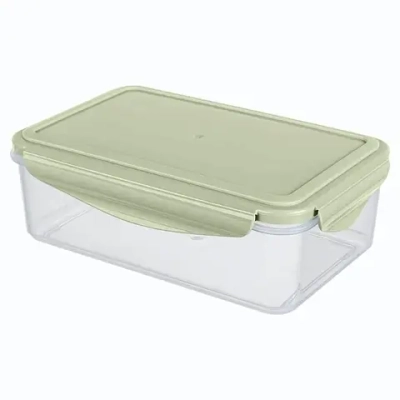 Контейнер для продуктов 1,1л прямоугольный «SMART LOCK» зеленый