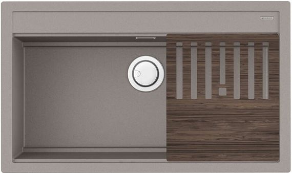 Мойка Omoikiri Kitagawa 86-LB-GR Artceramic/leningrad grey(арт.4993796)