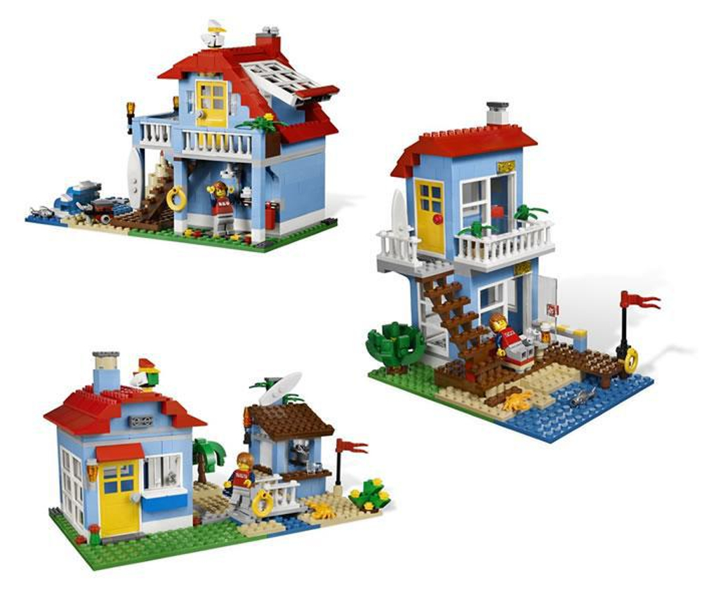 LEGO Creator: Дом на морском побережье 7346 — Seaside House — Лего Креатор Создатель