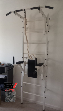 Монтаж шведской стенки Sv Sport в бетонные, кирпичные стены