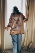 Лонгслив Oversize с принтом