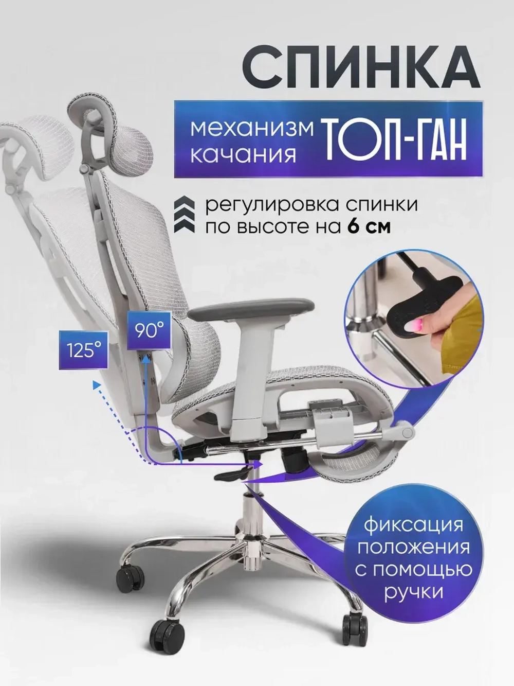 Кресло компьютерное игровое сетка Sevilgame NeoGame