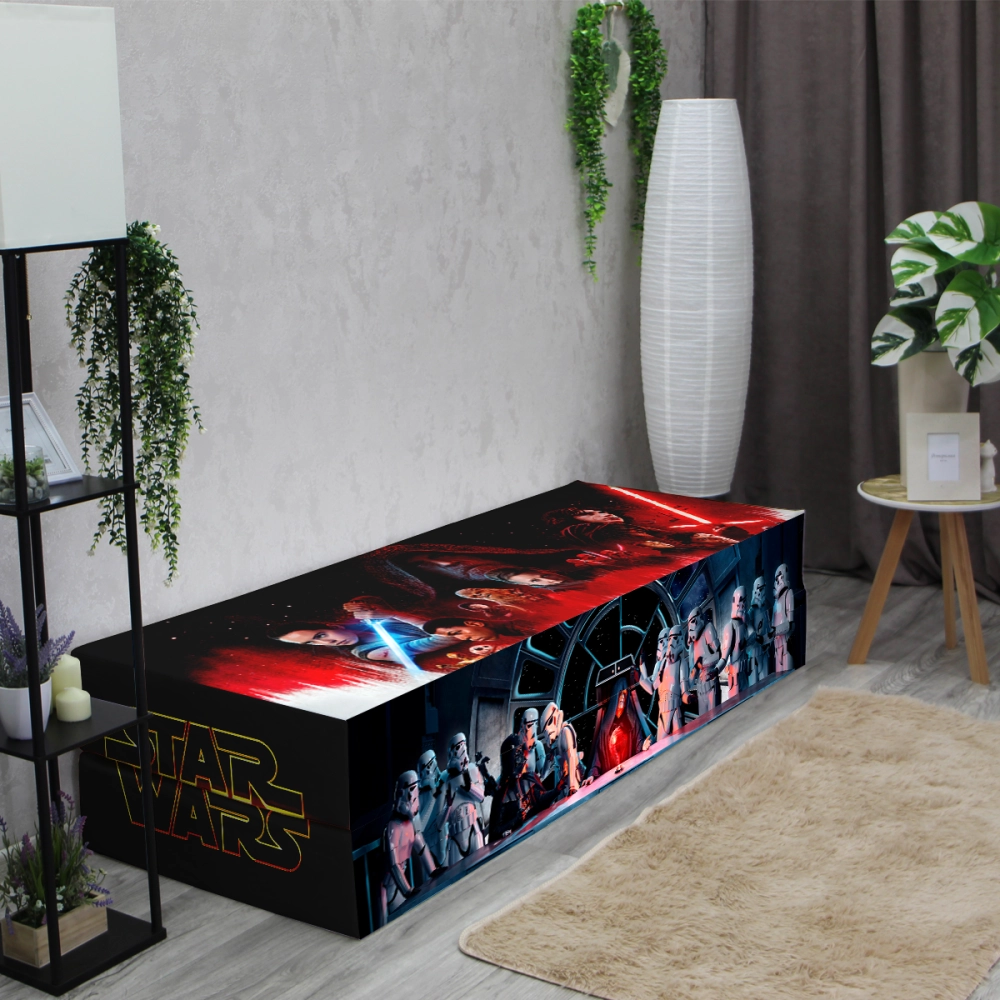 Бескаркасный диван кровать раскладной "Star Wars"