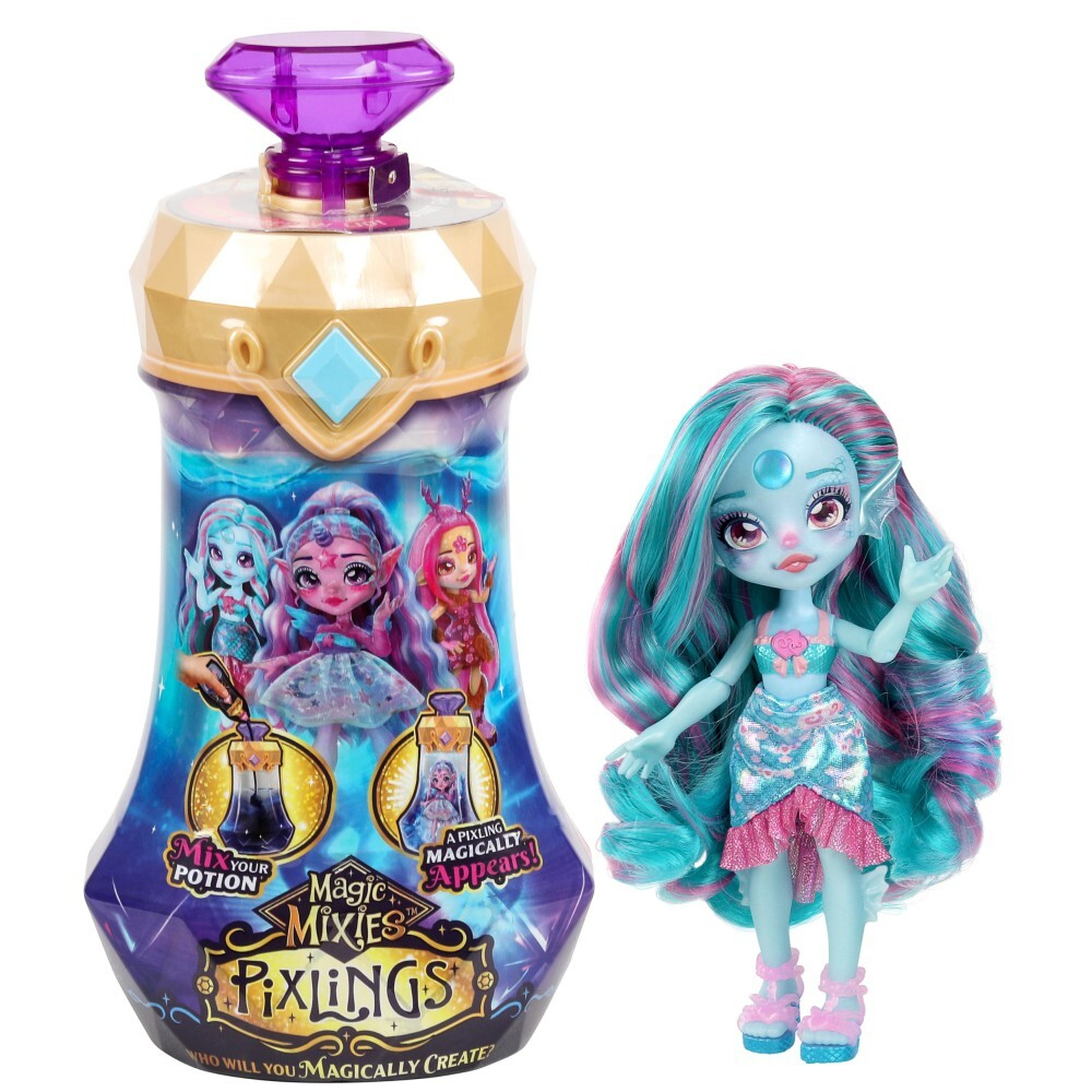 Magic Mixies Pixlings - Кукла-русалка Марена (голубая) PIX14872 / артикул   PIX14872  / GTIN 630996148723