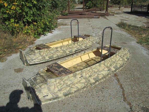 Лодка пластиковая Aquatrim Скрадок 320