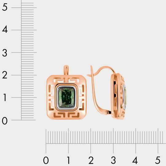 Серьги золотые