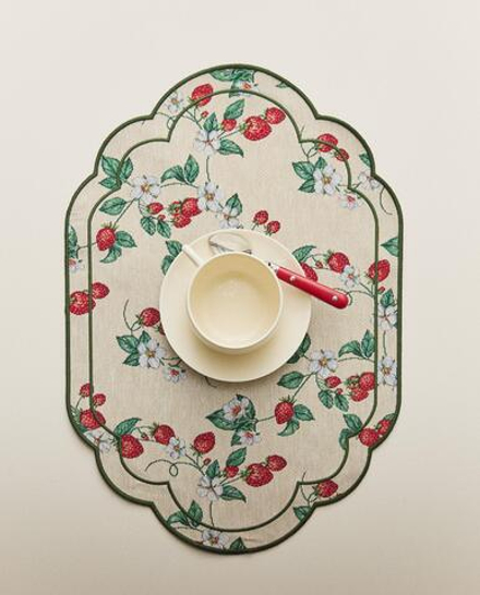 Zara Home сервировочная салфетка из смесовой ткани, 50 35 см · 9209/023