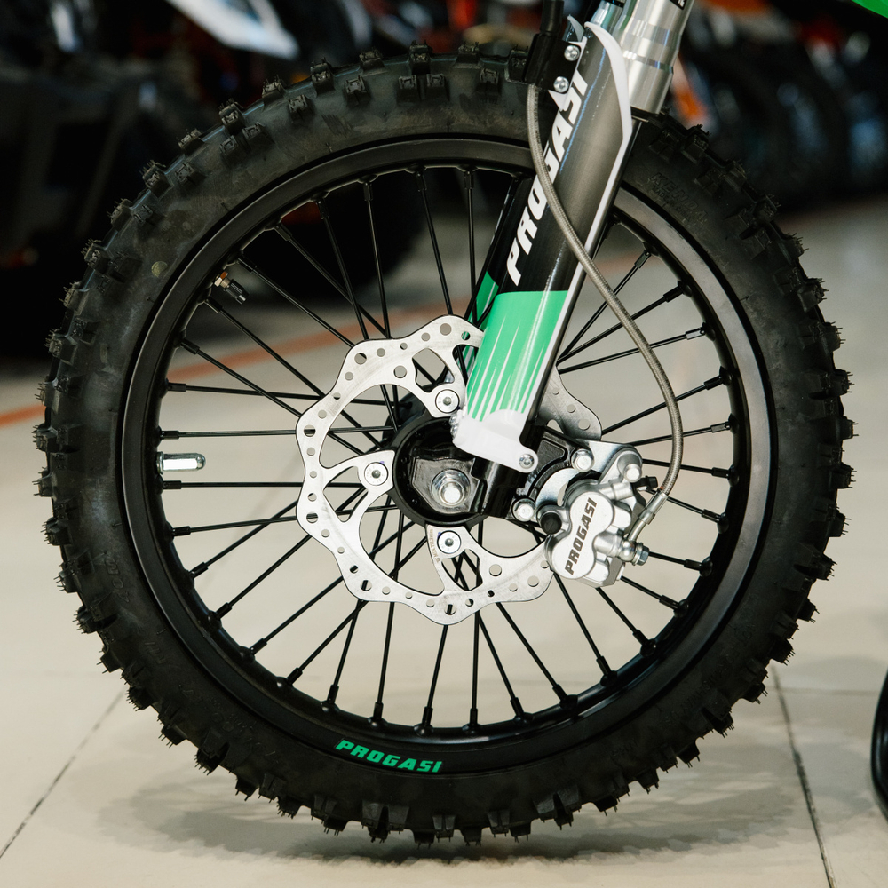 Питбайк PROGASI SMART 5 125CC GREEN 17/14 (Полуавтоматическая КПП)