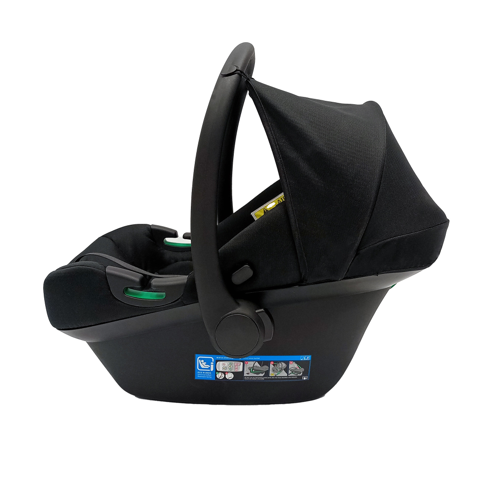 Автолюлька Sweet Baby Elegante, Stella Black (с адаптером)