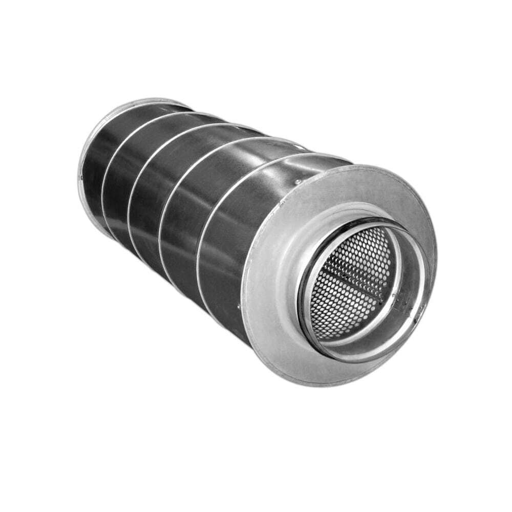 Шумоглушитель круглый L=900 710 мм