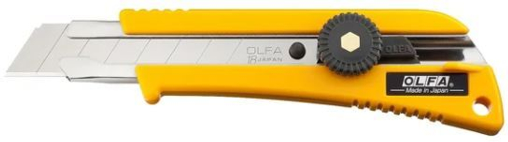Нож Olfa, 18мм, с противоскользящей накладкой