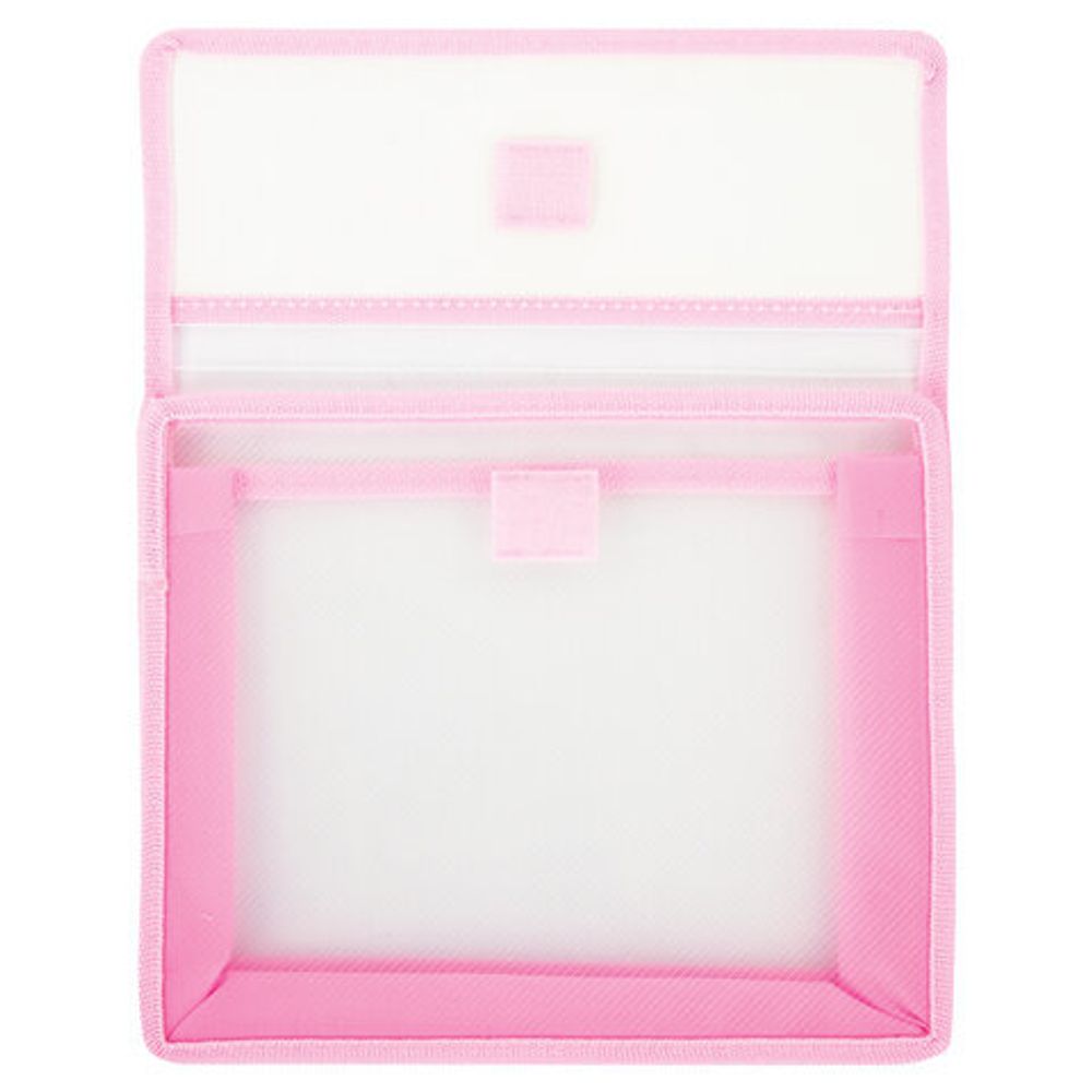 Папка для тетрадей ЮНЛАНДИЯ А5, 2 отделения, пластик, клапан на липучке, "Soft paws", 270139