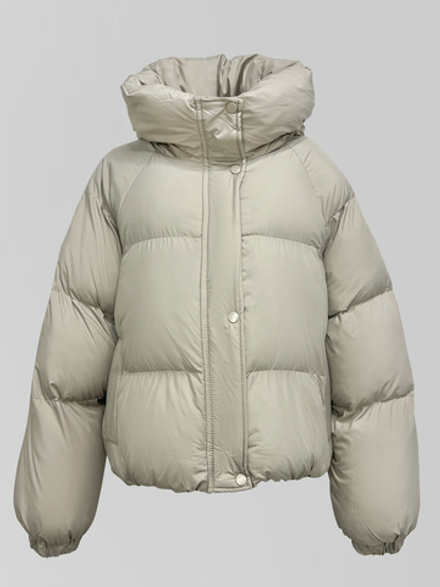 Куртка Gralice 86700 укороченная с капюшоном и скрытой молнией