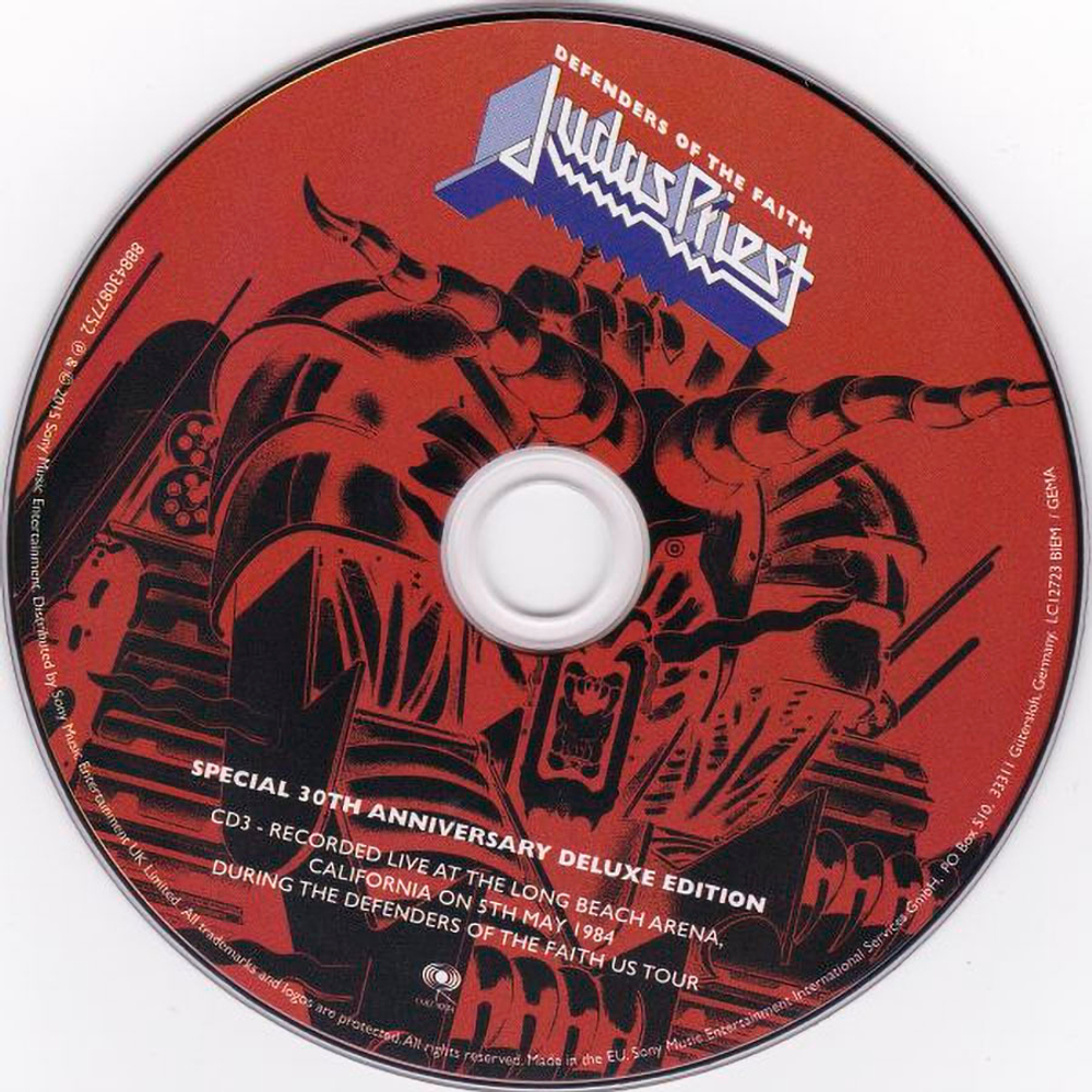 Judas Priest / Defenders Of The Faith (Special 30th Anniversary Deluxe Edition)(3CD)