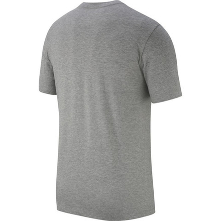 Мужская теннисная футболка Nike NSW Tee Just Do It Swoosh M - dk grey heather/black