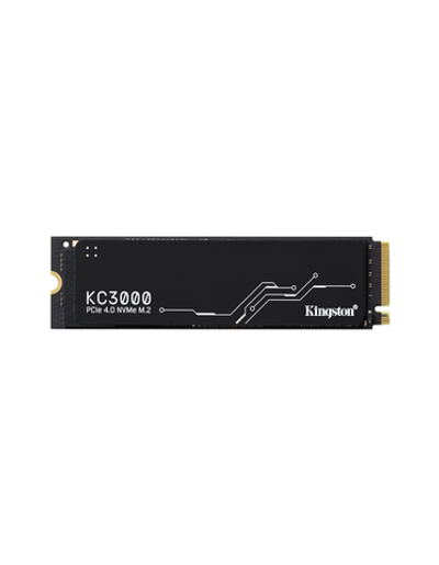 Kingston SSD 2TB KC3000 M.2 2280 PCIe 4.0 x4 NVMe R7000/W7000MB/s 3D TLC MTBF 2M 1,6PBW Retail 1 year