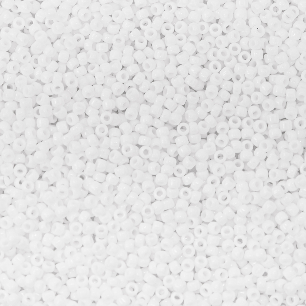 Японский бисер TOHO Round 15/0 (№41), непрозрачный глянцевый