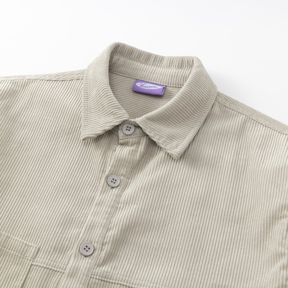 РУБАШКА YMKASHIX VELVET BUTTON