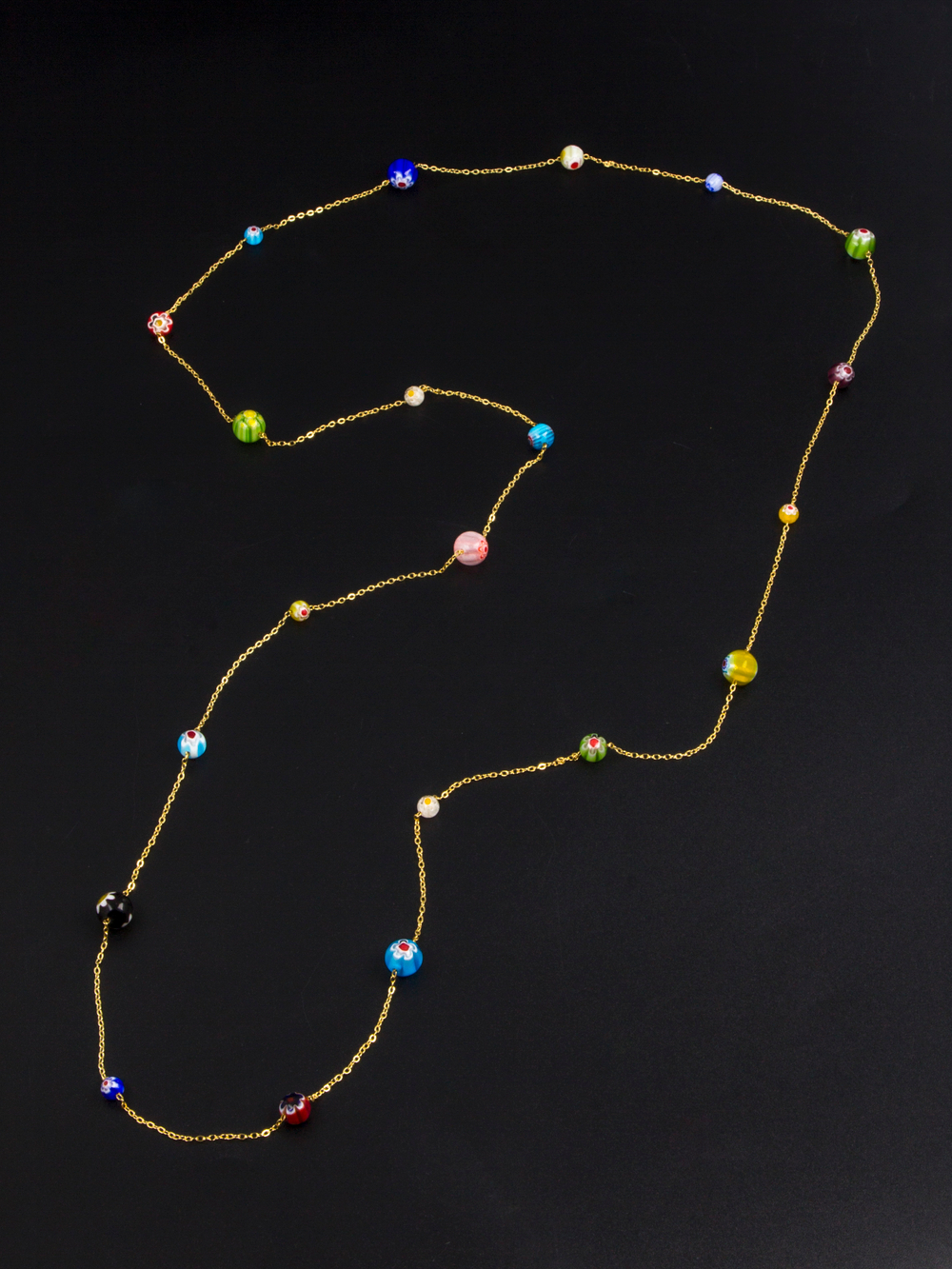 Колье Millefiori Ball Long