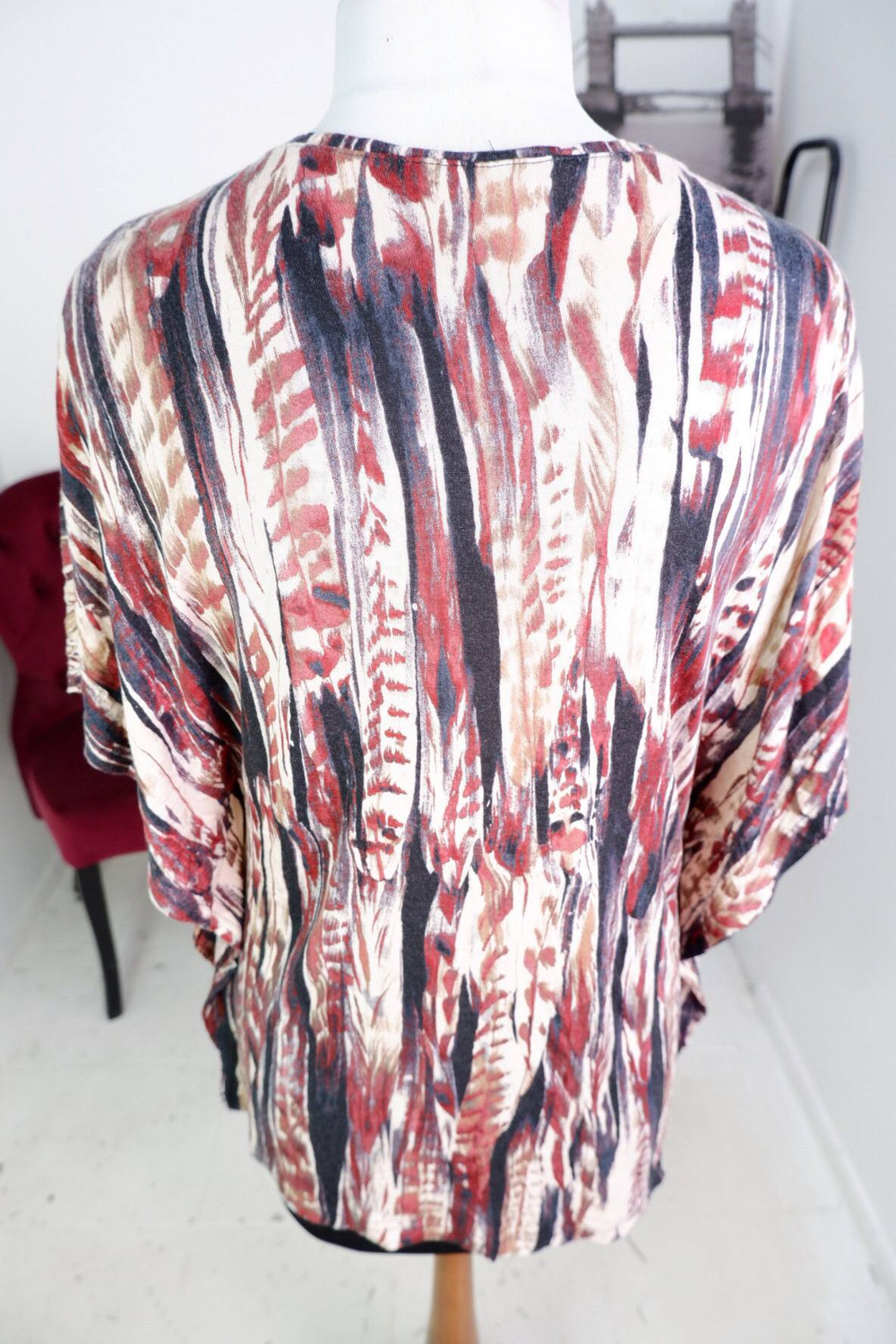 Блузка для повседневного гардероба, визуально на 52/54 размер