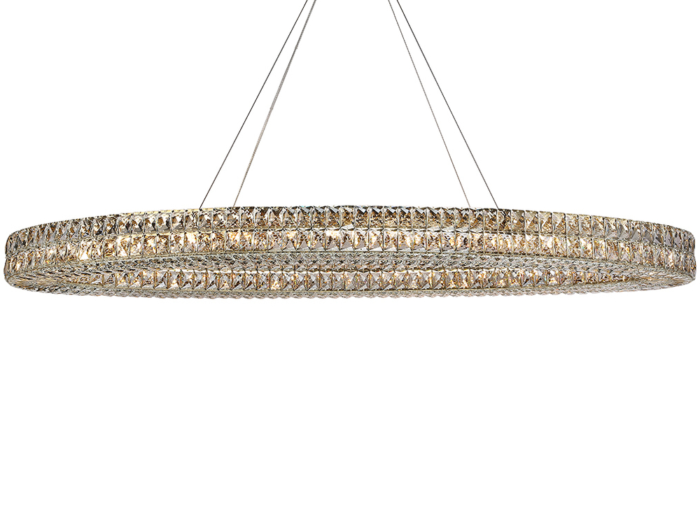 Подвесная люстра Newport ELIZABETH 2 8550/160 C oval gold polished, М0071311