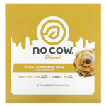 No Cow, Протеиновый батончик, липкая булочка с корицей, 12 батончиков, 60 г (2,12 унции)