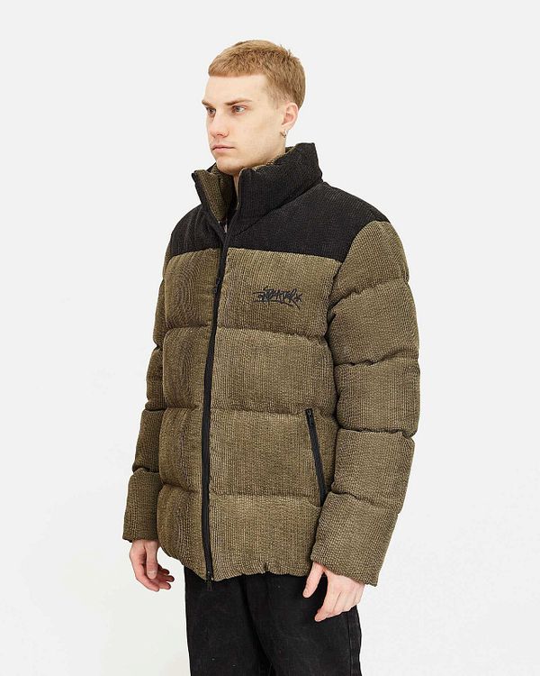 Пуховик AW24 Downjacket Velvet Combo Khaki - фото 3
