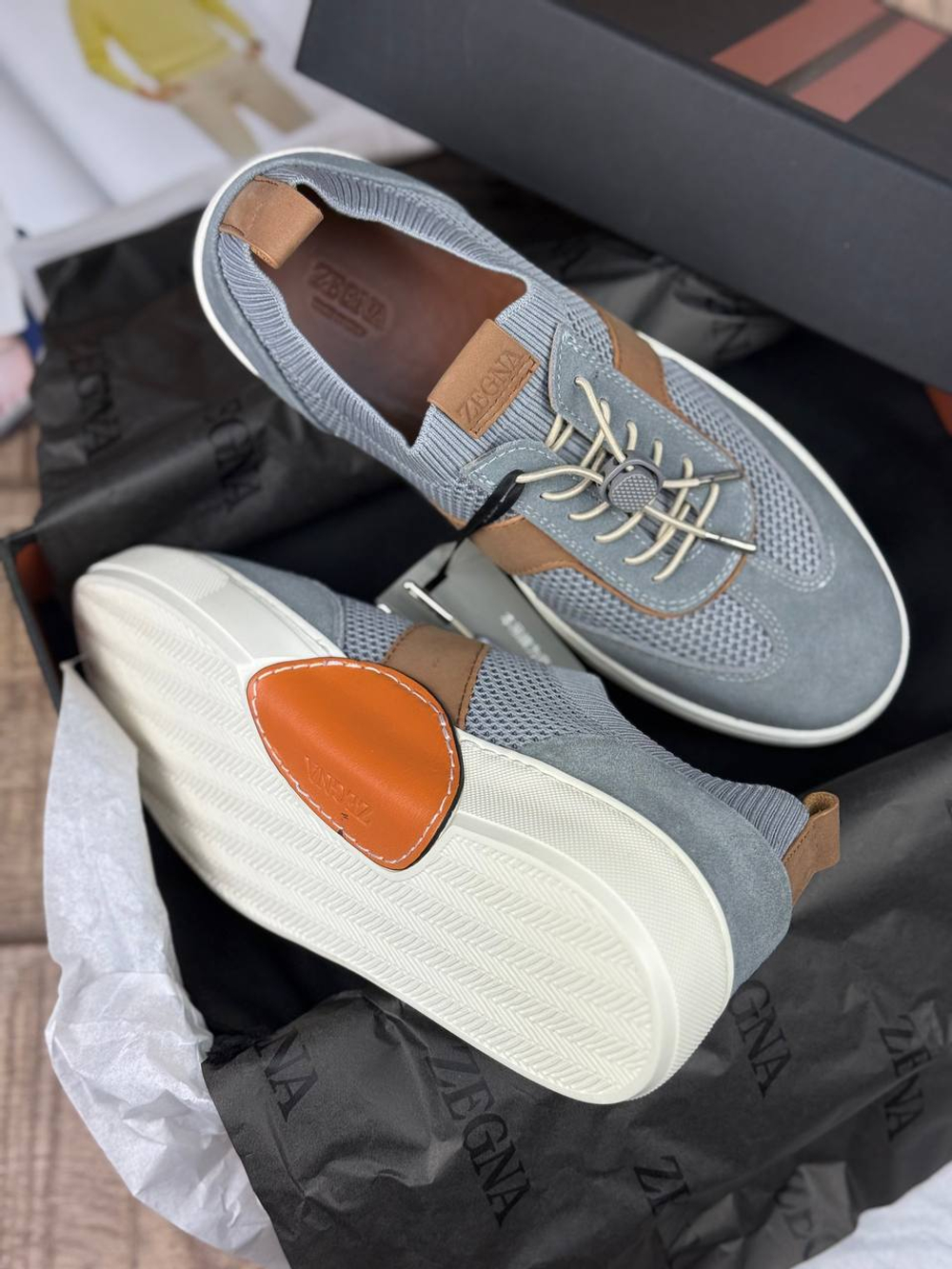 Кеды Zegna