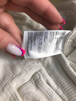 Брюки H&M вельветовые, маркировка 36, визуально 42 размер