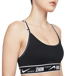 ТОП теннисный Nike Dri-Fit Indy Logo Bra - black/black/white