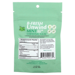 B-Fresh, Unwind, жевательная резинка, без сахара, мята, 25 шт. (50 г)