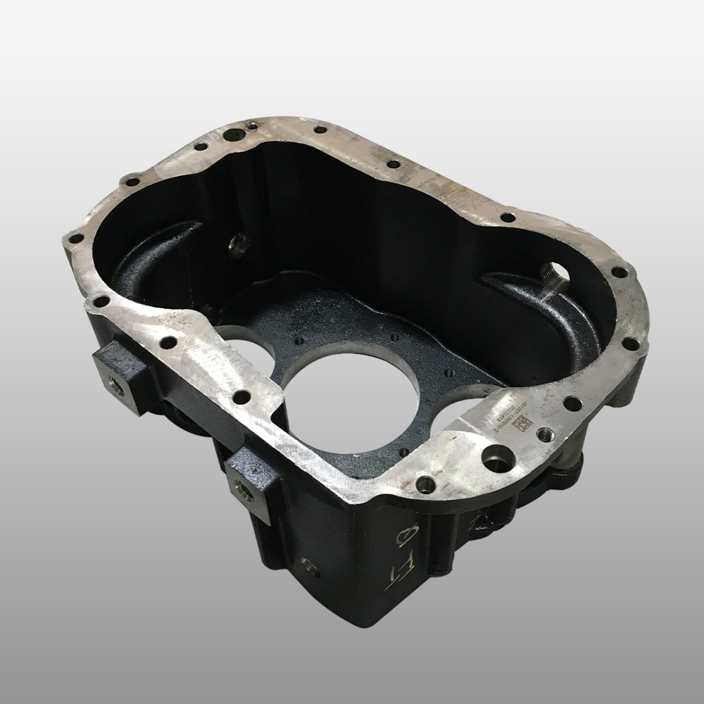 JS125T-1707015-2 - Картер демультипликатора на КПП