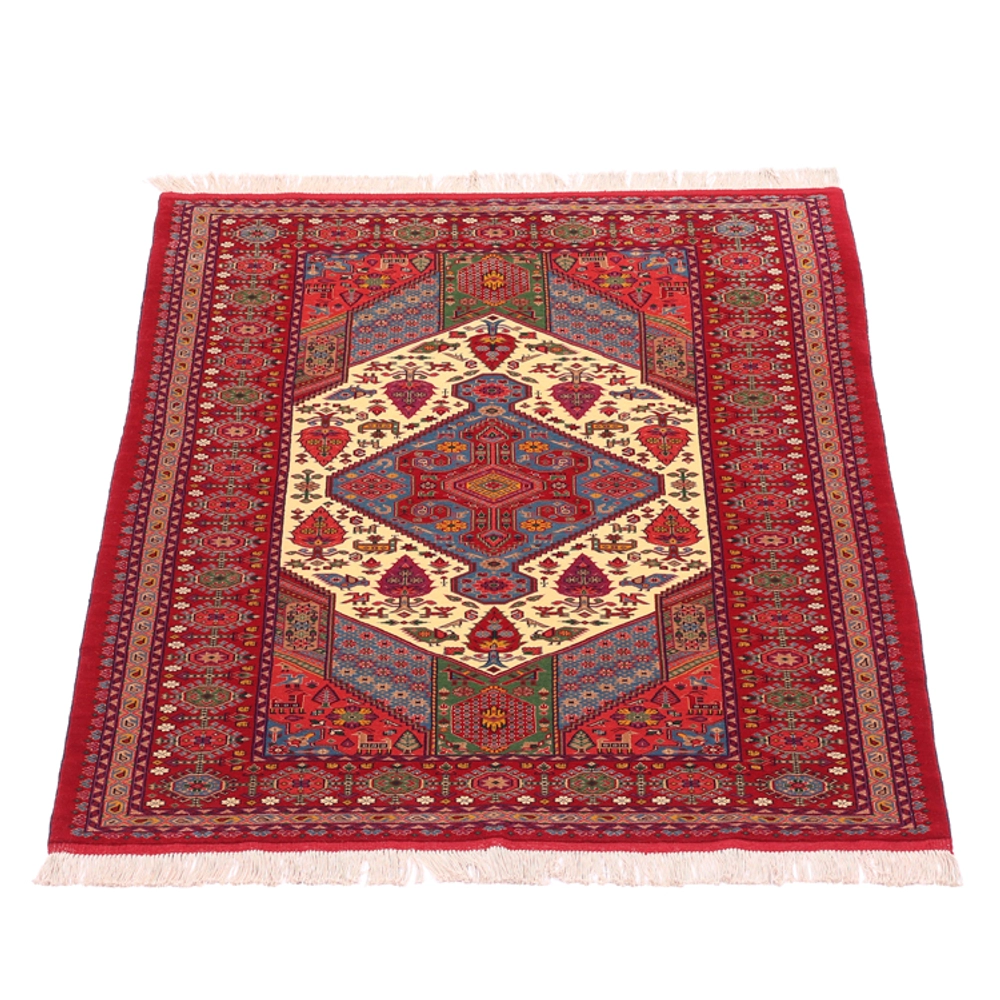 Персидский ковер ручной работы Horasan Chele Nah (195 × 135 см) 220210225 Иран