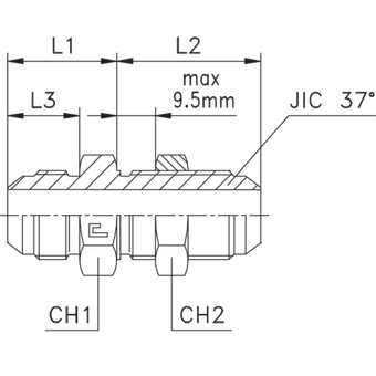 Соединение PD JIC 1/2