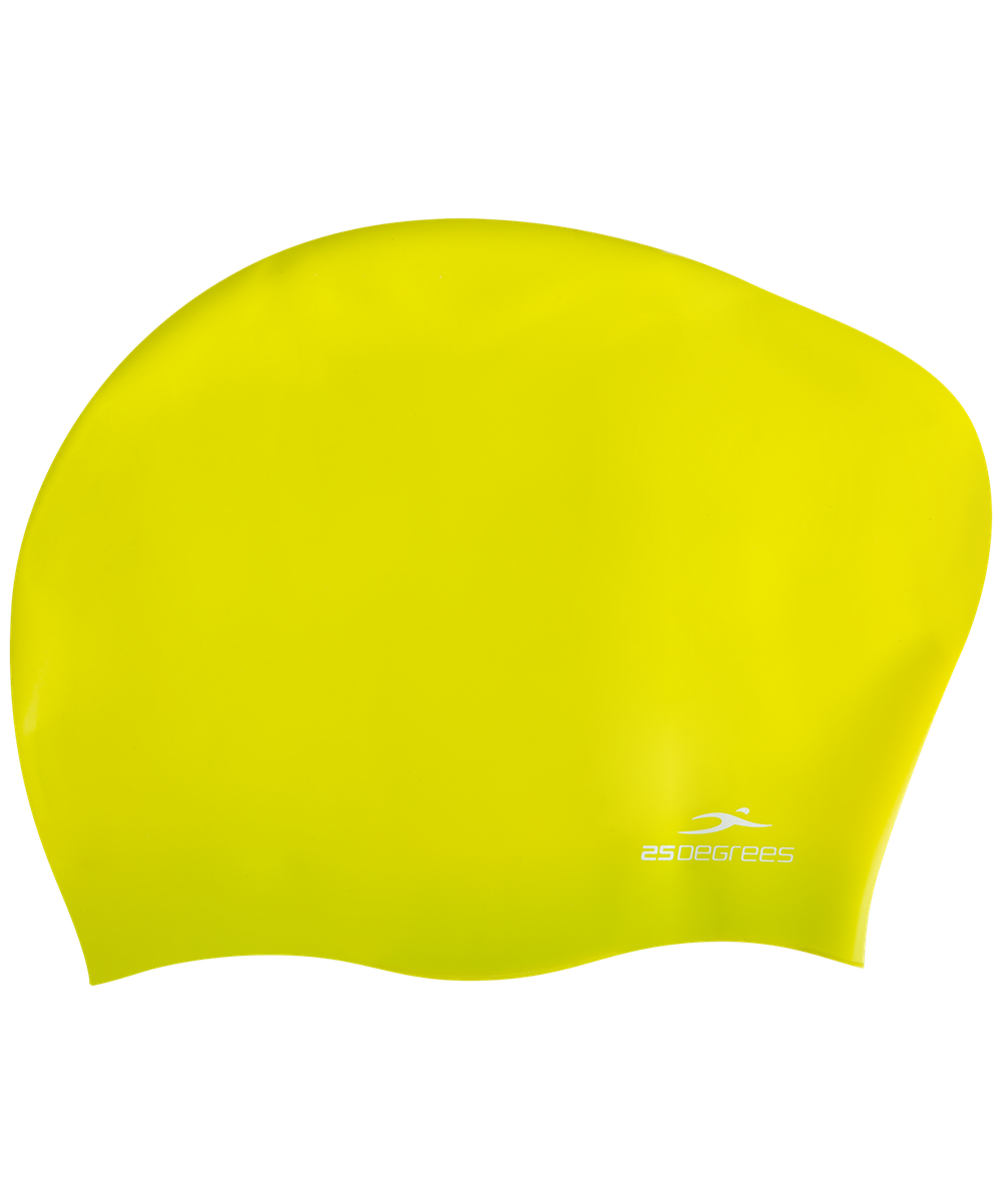 Шапочка для плавания Mamana Lime, силикон, для длинных волос