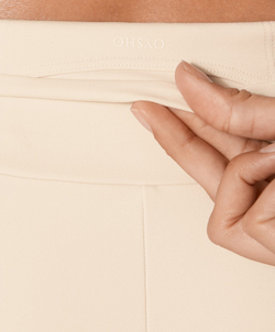 OYSHO Велосипедки Comfortlux с высокой посадкой длиной 10 см, овсяный