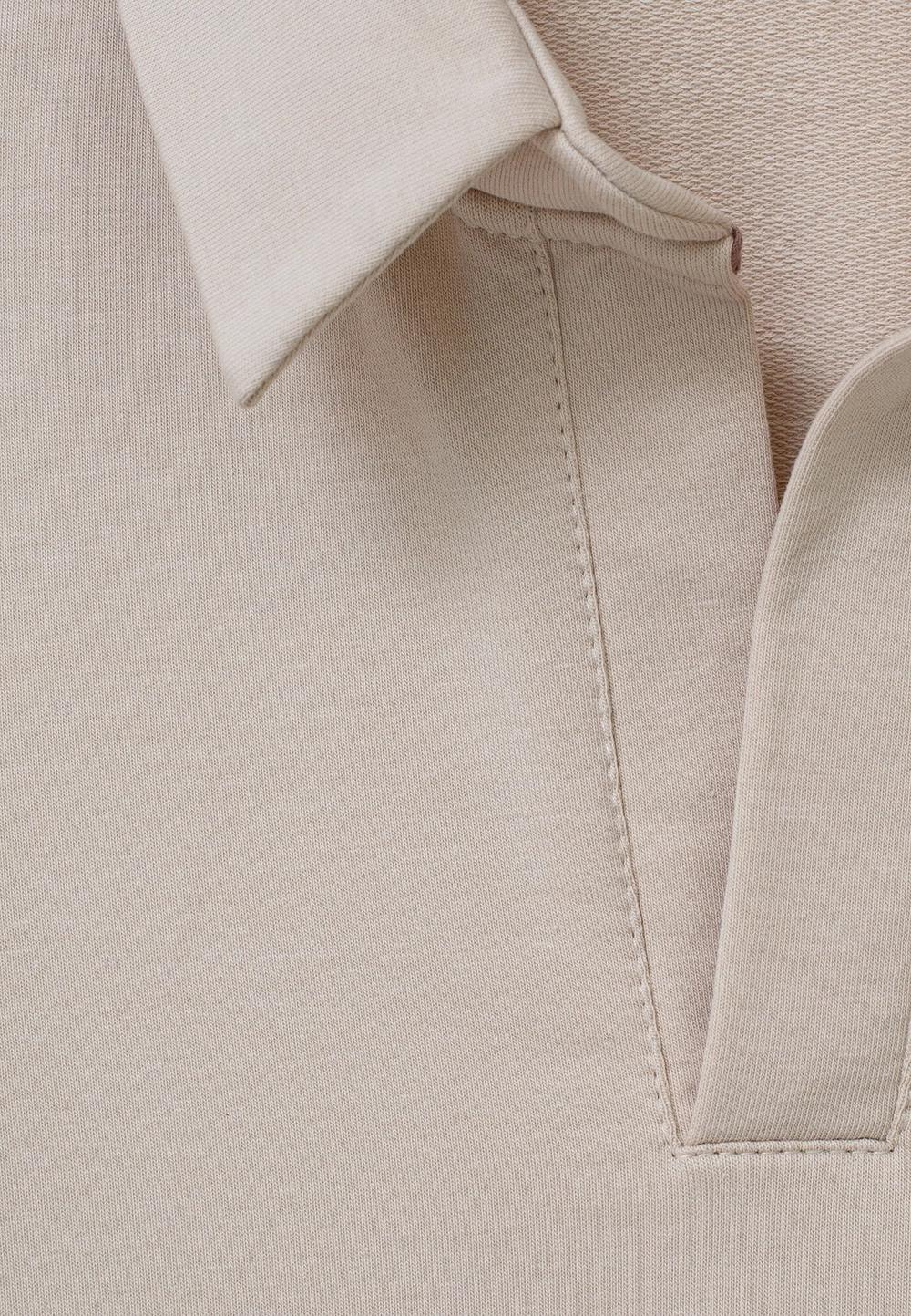 Поло с длинным рукавом (топленое молоко)