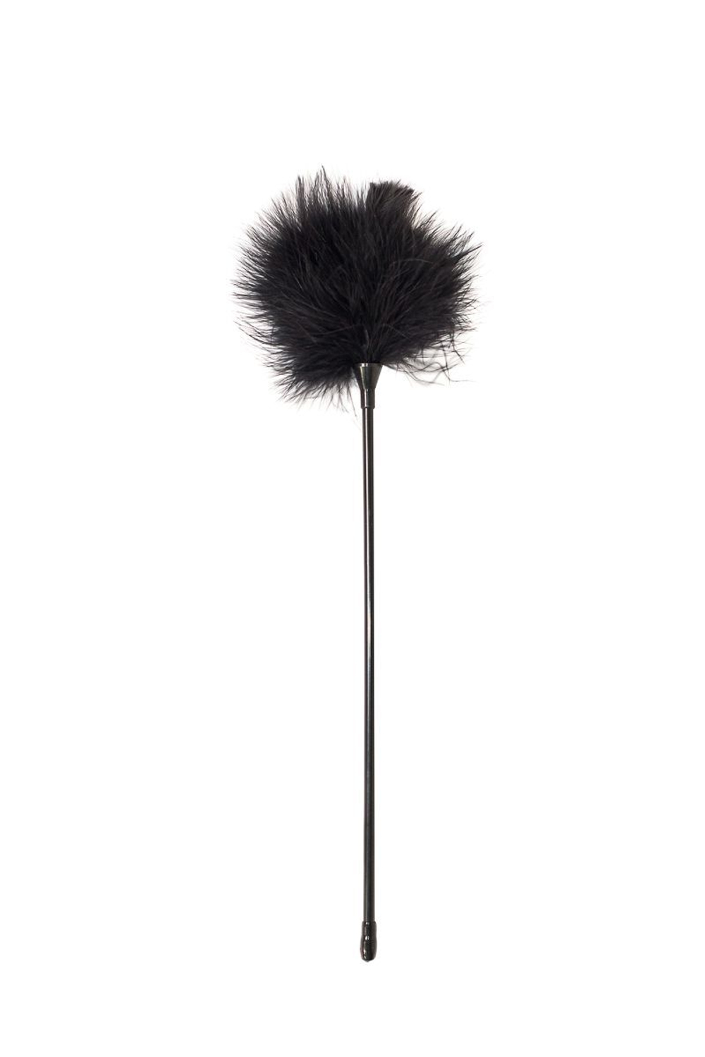 Черный пуховый тиклер Nightfall - 41 см.