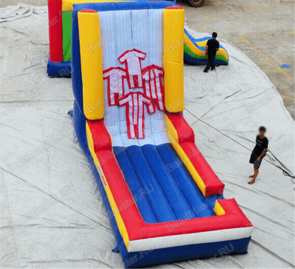 Надувной батут "Прилипала" 6*4*4 м