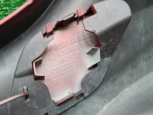 Бампер передний Mercedes C w205 (2018-2023) AMG