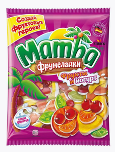 Мармелад Мамба Фрумеладки Фрукты Йогурт 140гр