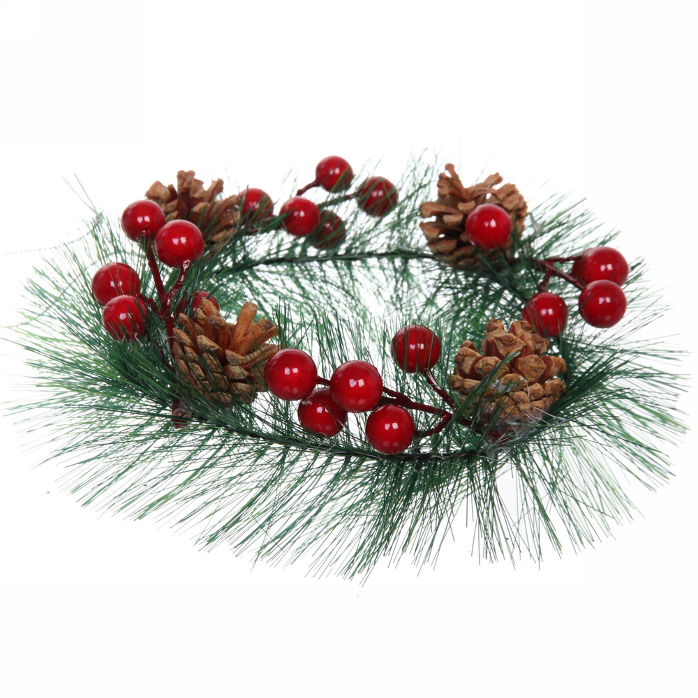 Венок хвойный «Волшебный праздник» 20 см