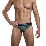 Мужские трусы брифы зеленые Clever KALIPSO BRIEF 167210
