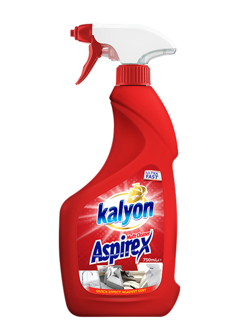 KALYON МНОГОФУНКЦИОНАЛЬНОЕ ЧИСТЯЩЕЕ СРЕДСТВО ASPIREX 750 МЛ x 12