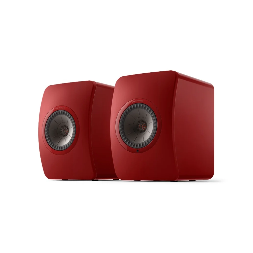 KEF LS50 Wireless II Crimson Red Special Edition активная полочная акустическая система (пара)
