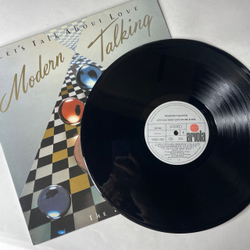 Винтажная виниловая пластинка LP Modern Talking, Let's Talk About Love (The 2nd Album) (Испания 1985) Cheri Cheri Lady