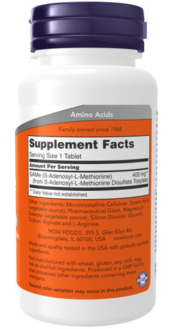 SAM-E 400 MG 60 TABS