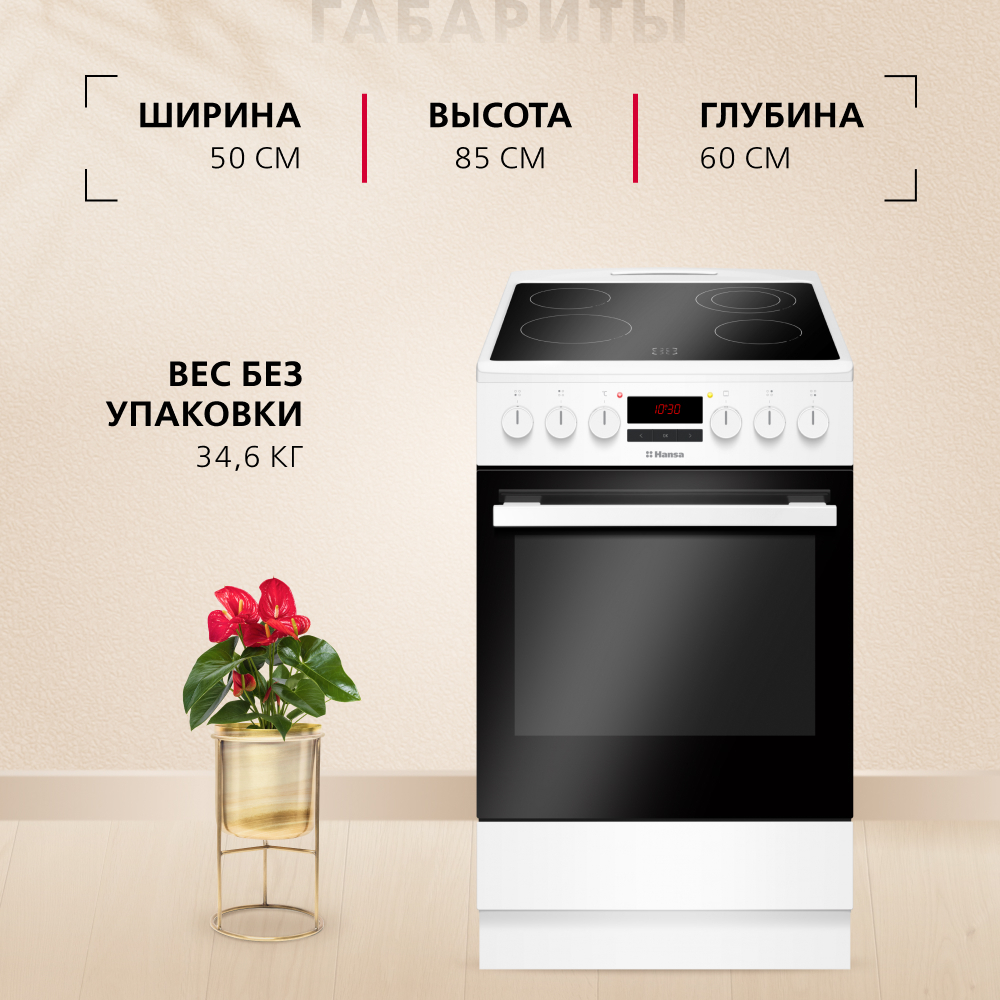 Электрическая плита Hansa FCCW58223
